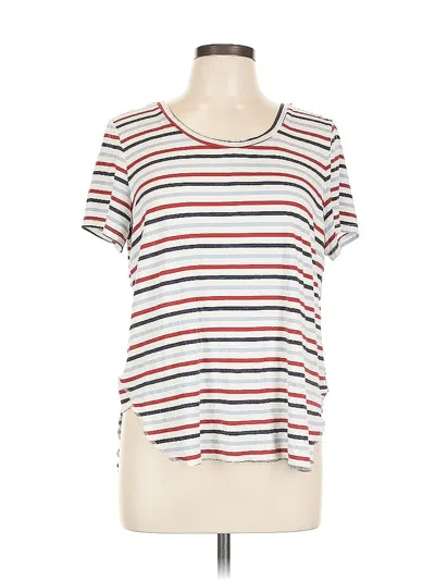 Pre-owned W. By Wantable Short Sleeve T-shirt In White