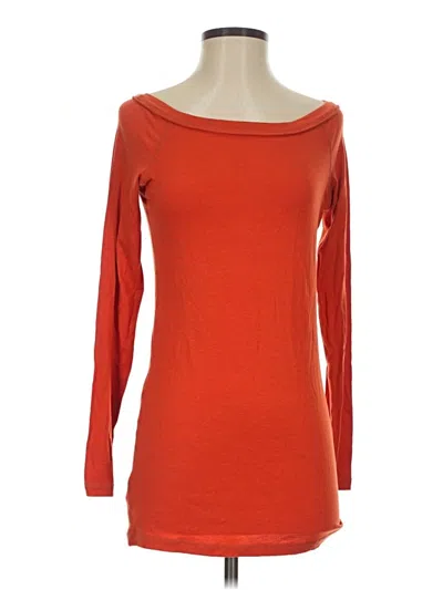Pre-owned W By Worth 3/4 Sleeve T-shirt In Orange