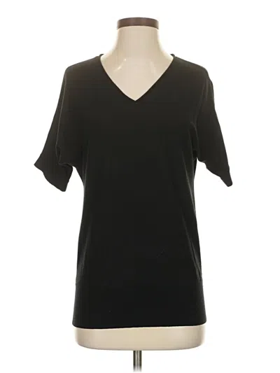 Pre-owned W By Worth Cardigan Sweater In Black