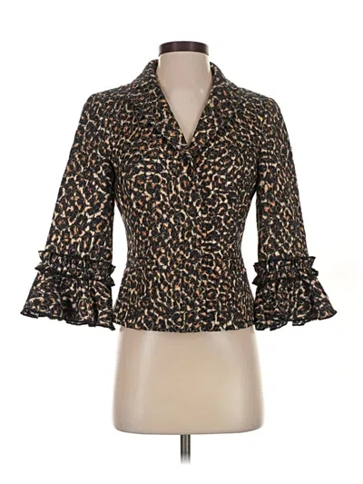 Pre-owned W By Worth Cardigan Sweater In Brown