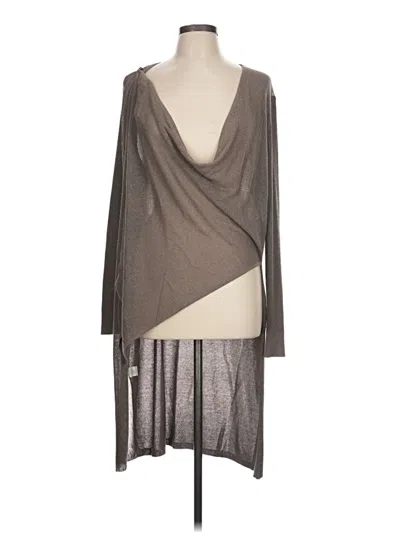 Pre-owned W By Worth Cardigan Sweater In Gray