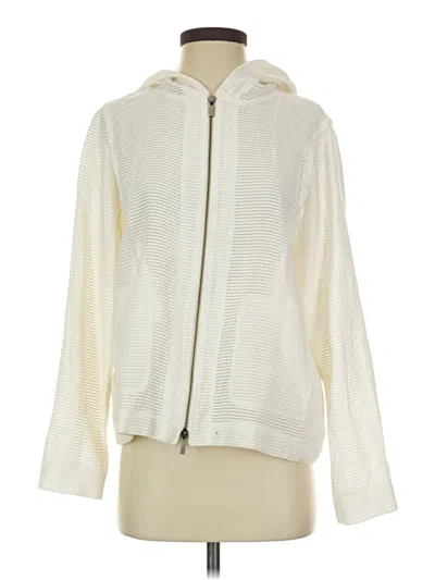 Pre-owned W By Worth Cardigan Sweater In Ivory