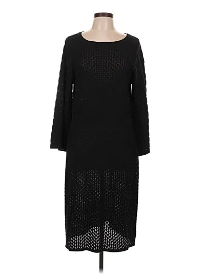 Pre-owned W By Worth Casual Dress In Black