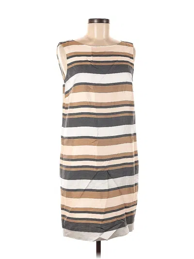 Pre-owned W By Worth Casual Dress In Brown