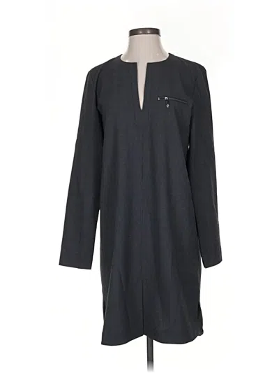 Pre-owned W By Worth Casual Dress In Gray
