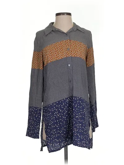 Pre-owned W By Worth Casual Dress In Gray