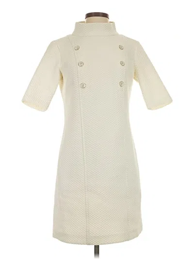 Pre-owned W By Worth Casual Dress In Ivory