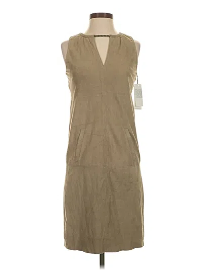 Pre-owned W By Worth Casual Dress In Tan
