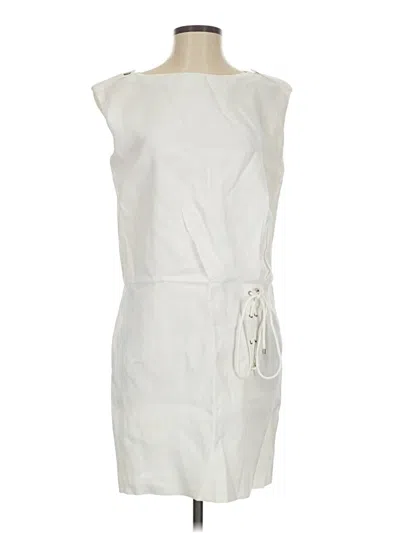 Pre-owned W By Worth Casual Dress In White