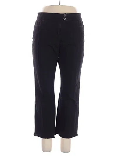 Pre-owned W By Worth Casual Pants In Black