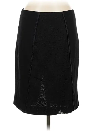 Pre-owned W By Worth Casual Skirt In Black
