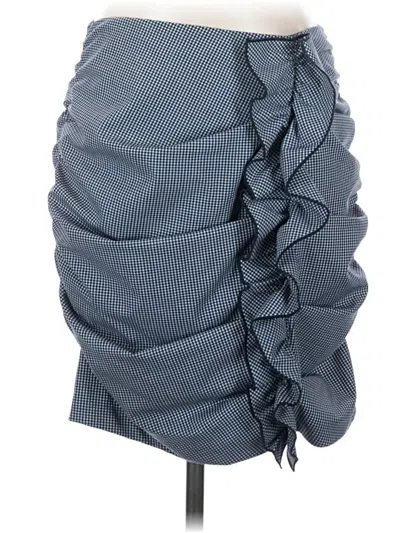 Pre-owned W By Worth Casual Skirt In Blue