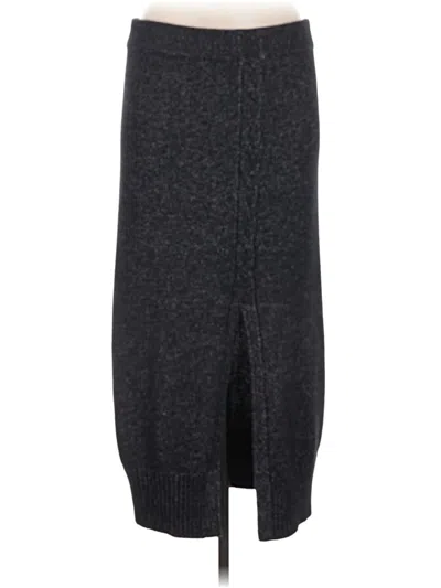Pre-owned W By Worth Casual Skirt In Gray