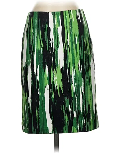 Pre-owned W By Worth Casual Skirt In Green