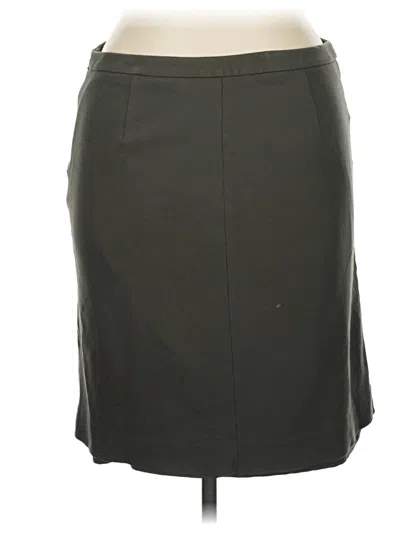 Pre-owned W By Worth Casual Skirt In Green