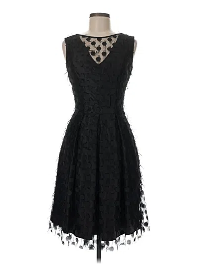 Pre-owned W By Worth Cocktail Dress In Black
