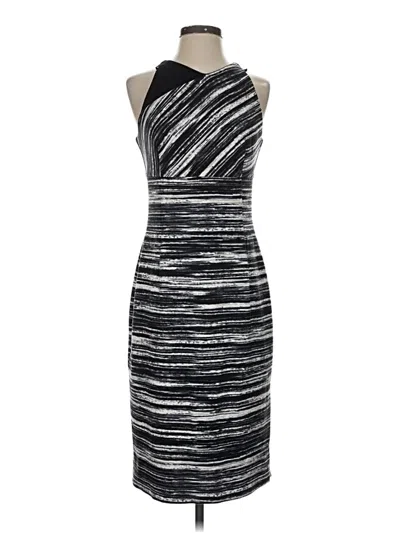 Pre-owned W By Worth Cocktail Dress In Gray