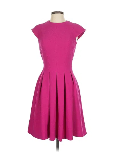Pre-owned W By Worth Cocktail Dress In Pink