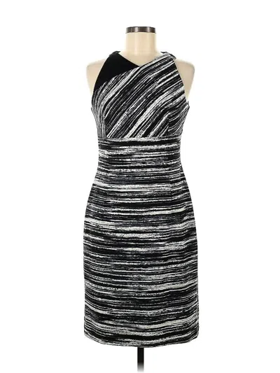 Pre-owned W By Worth Cocktail Dress In Silver