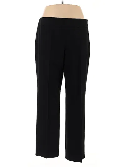 Pre-owned W By Worth Dress Pants In Black