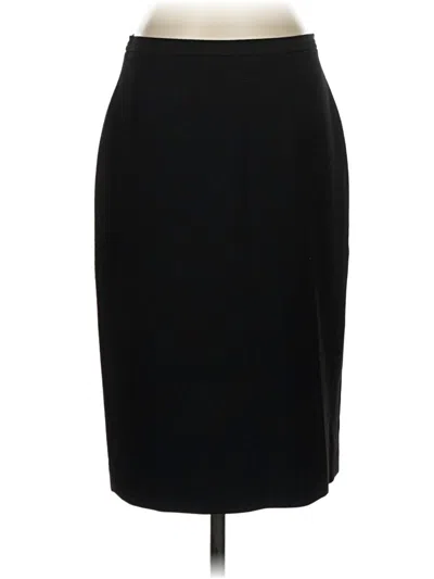 Pre-owned W By Worth Formal Skirt In Black