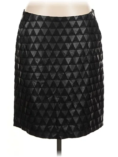 Pre-owned W By Worth Formal Skirt In Black