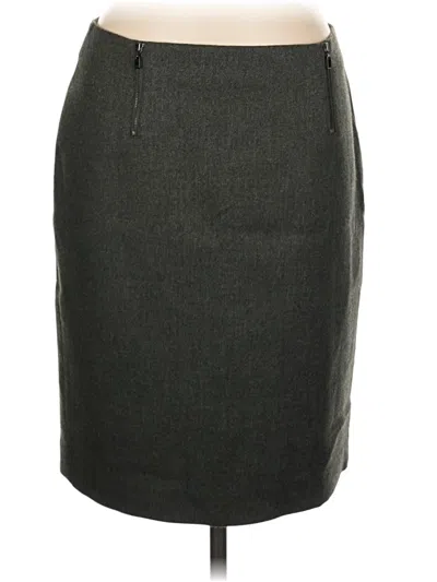 Pre-owned W By Worth Formal Skirt In Gray
