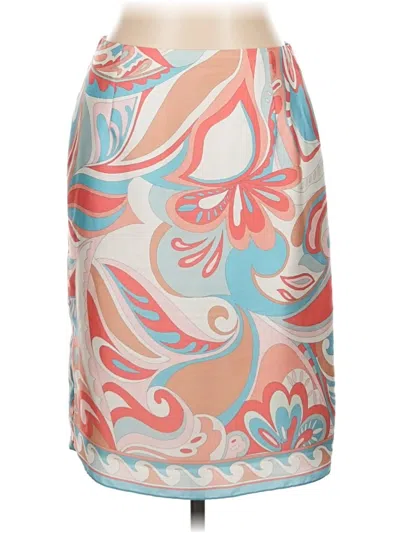 Pre-owned W By Worth Formal Skirt In Tan