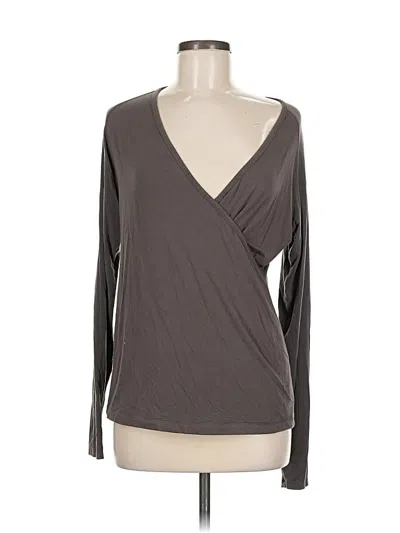 Pre-owned W By Worth Long Sleeve T-shirt In Gray