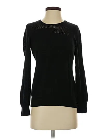 Pre-owned W By Worth Long Sleeve Turtleneck In Black