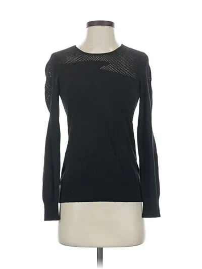 Pre-owned W By Worth Pullover Sweater In Black