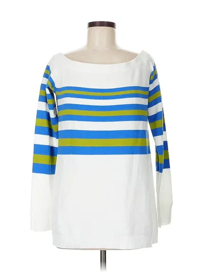 Pre-owned W By Worth Pullover Sweater In White