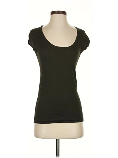 Pre-owned W By Worth Short Sleeve T-shirt In Black