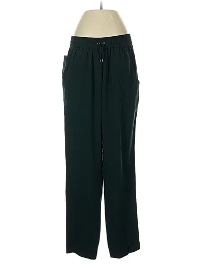 Pre-owned W By Worth Silk Pants In Green