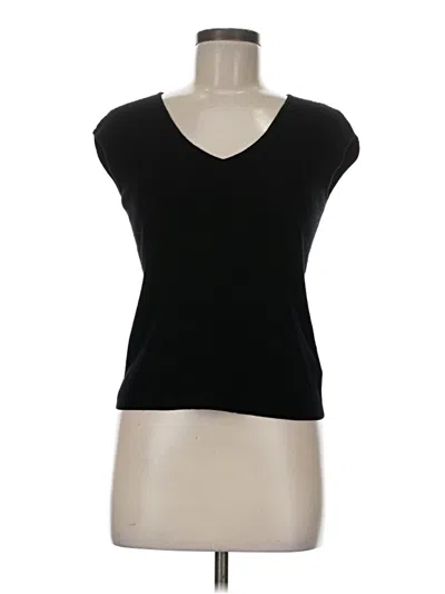 Pre-owned W By Worth Sweater Vest In Black