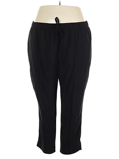 Pre-owned W By Worth Track Pants In Black