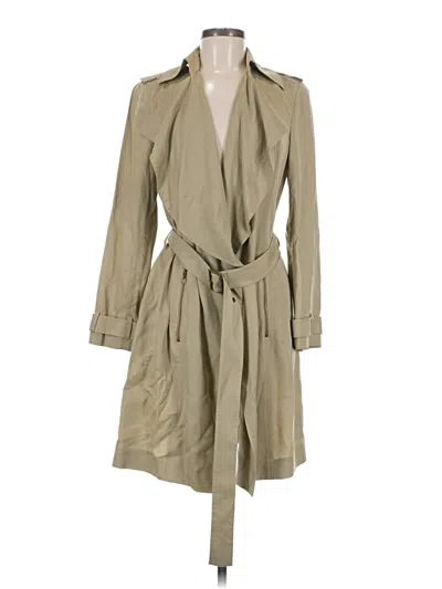 Pre-owned W By Worth Trenchcoat In Brown