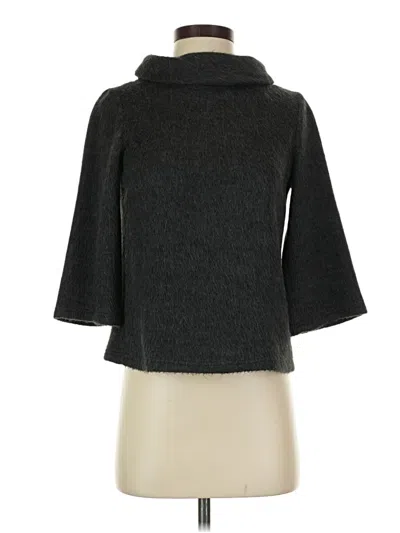 Pre-owned W By Worth Turtleneck Sweater In Black