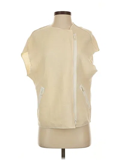 Pre-owned W By Worth Wool Cardigan Sweater In Ivory