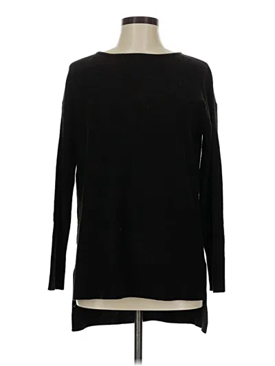 Pre-owned W By Worth Wool Pullover Sweater In Black