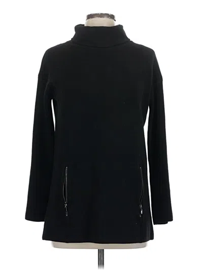 Pre-owned W By Worth Wool Pullover Sweater In Black
