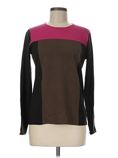Pre-owned W By Worth Wool Pullover Sweater In Brown