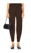W. Cashmere Georgie Sweatpant In Americano