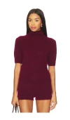 W. Cashmere Tansy Short Sleeve Pullover In Multi