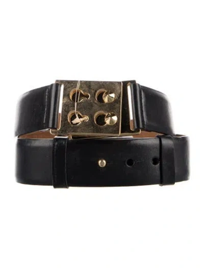 Pre-owned W. Kleinberg Leather Belt In Blue