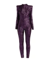 W Les Femmes By Babylon Woman Jumpsuit Mauve Size 10 Polyamide, Elastane