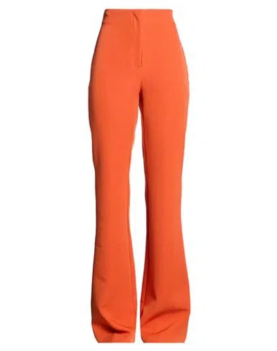 W Les Femmes By Babylon Woman Pants Orange Size 6 Polyamide, Elastane In Brown