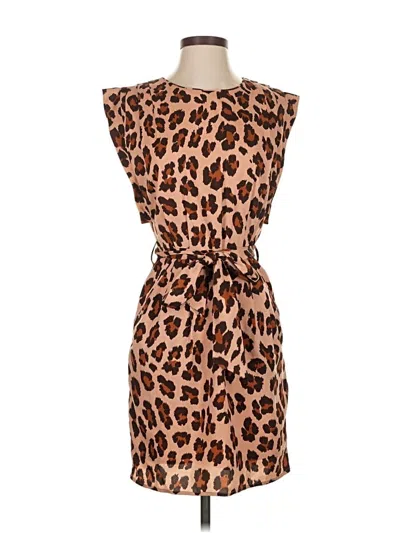 Pre-owned W118 By Walter Baker Casual Dress In Brown