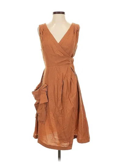 Pre-owned W118 By Walter Baker Cocktail Dress In Brown