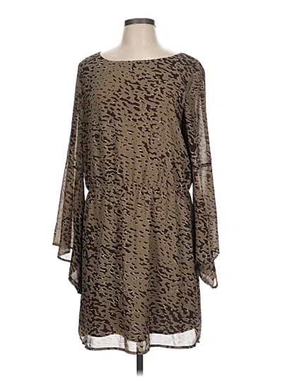 Pre-owned W118 By Walter Baker Cocktail Dress In Brown